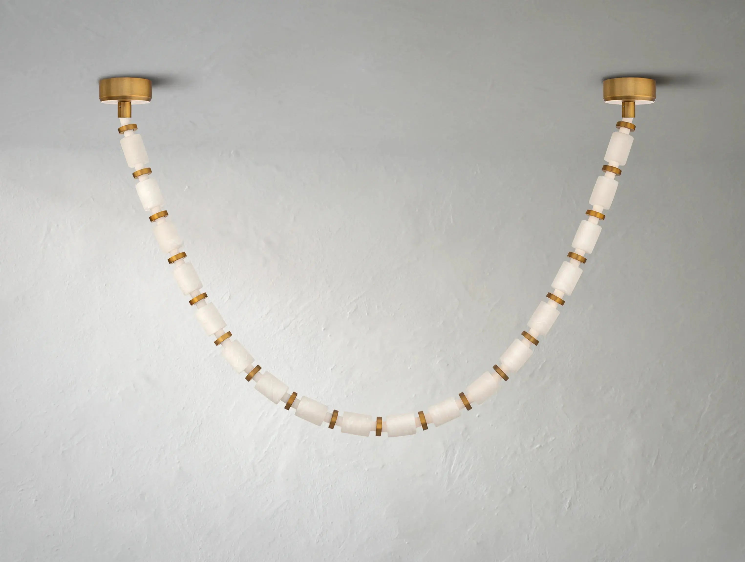 Elaris Chain Alabaster Chandelier